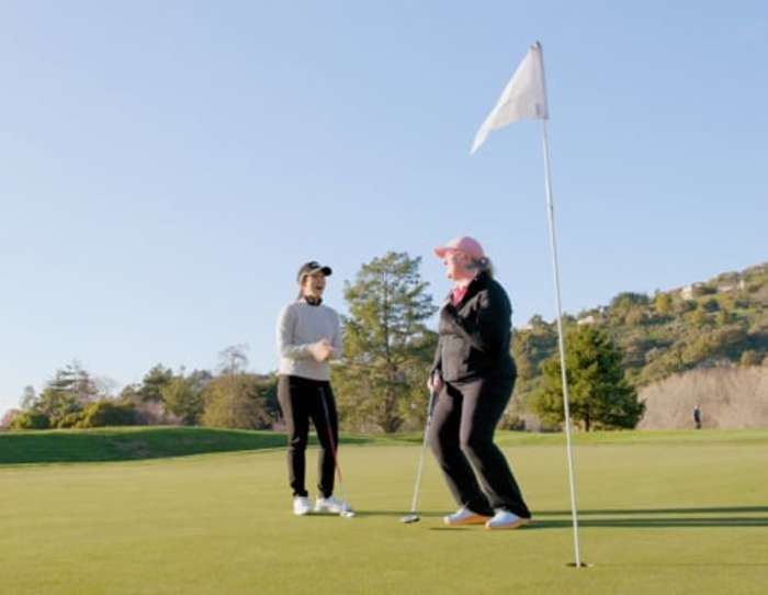 Video Thumbnail - vimeo - Monterey Pro V Pro: Golf Pro Andrea Lee v Local Baking Legend Reba Wilson