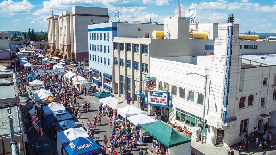 Midnight Sun Festival in Fairbanks, AK Music & Food Trucks