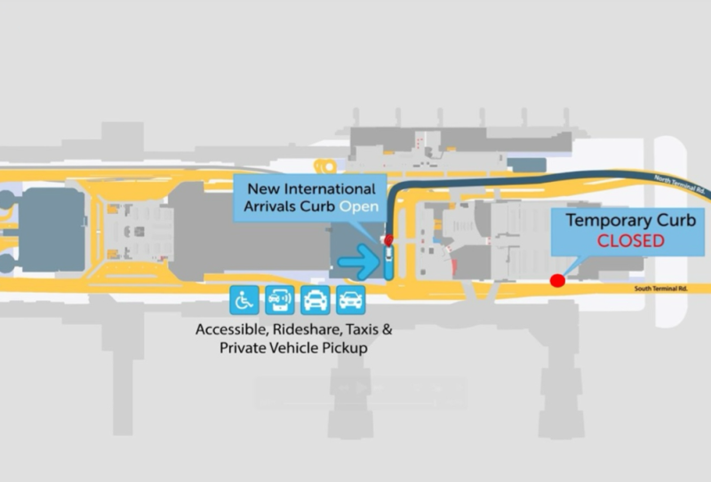 IAH - International Arrivals Curb