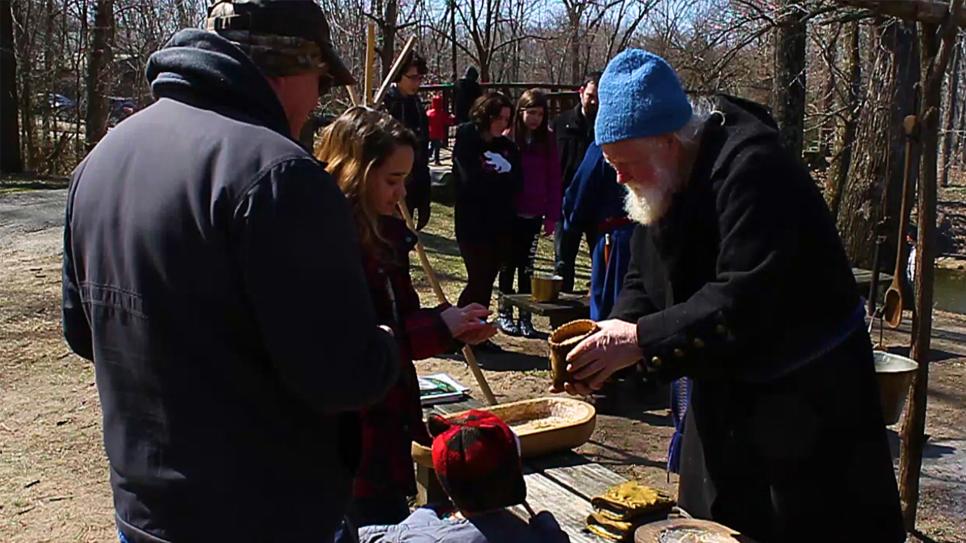 Deep River County Park Maple Syrup Demonstration