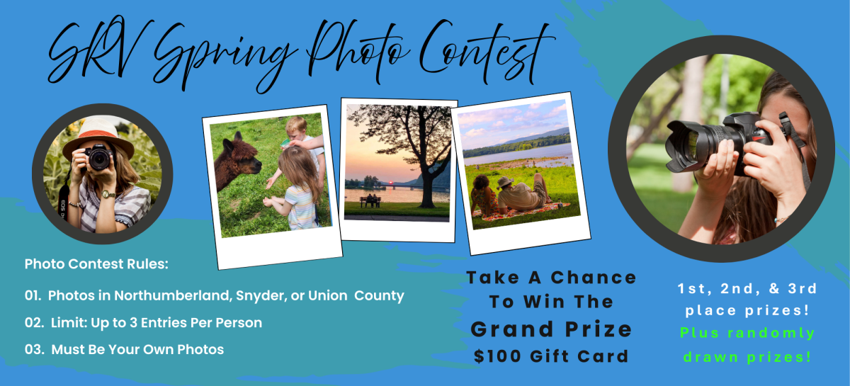 Pictures of spring photos and photographers with information about the spring photo contest.