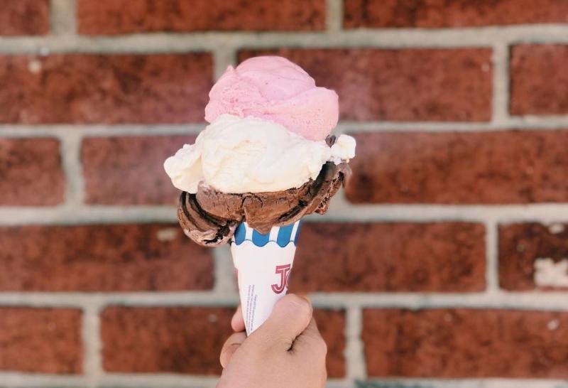 Ice cream cone from Jiffy Treet