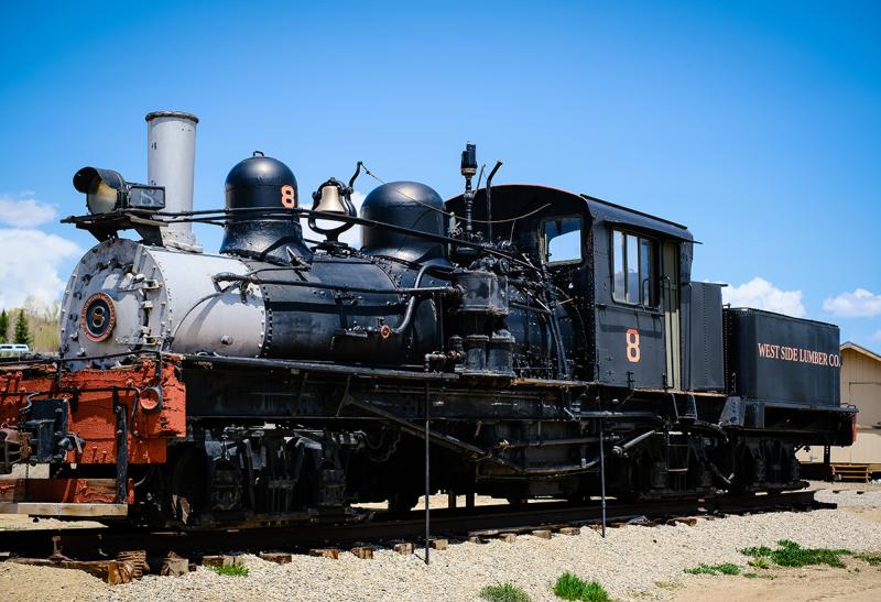 Train Museum Steam Locamotive - Granby, Colorado