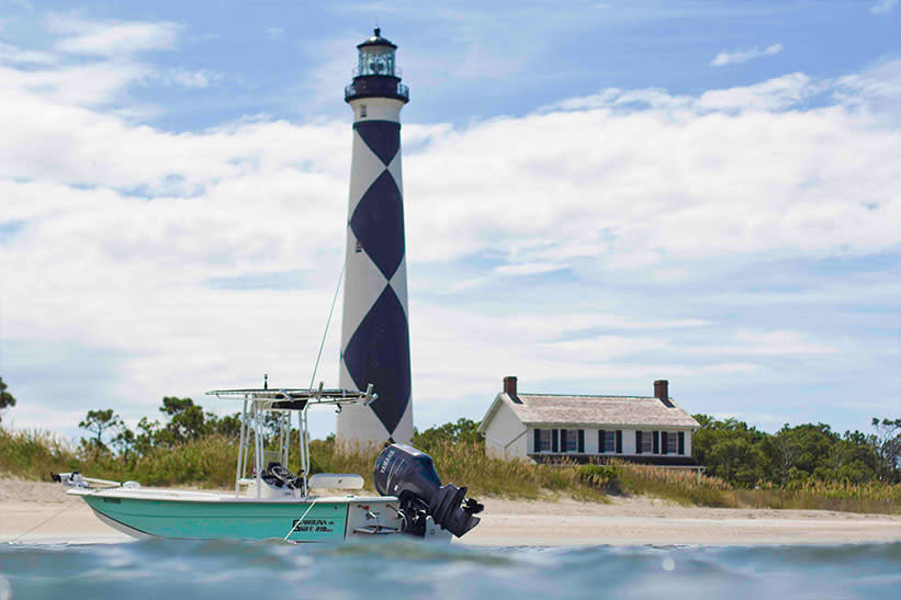 Boat & Lighthouse