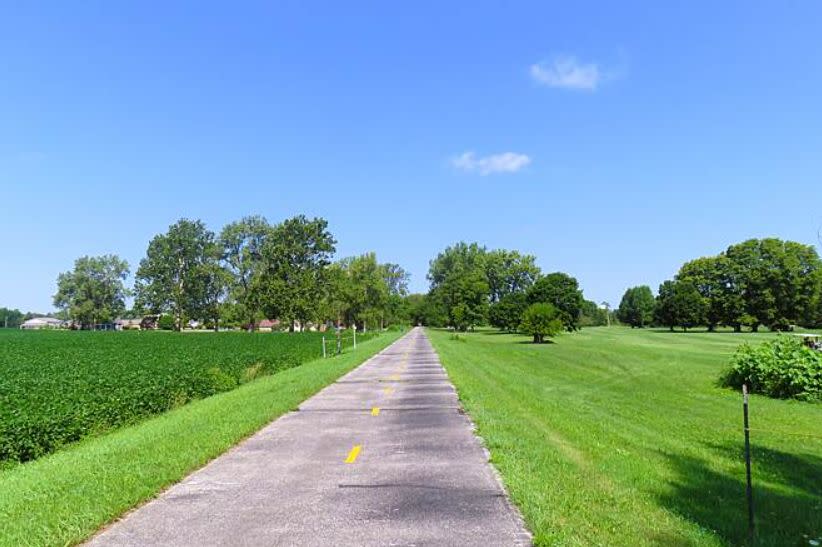 North Coast Inland Trail green meadow