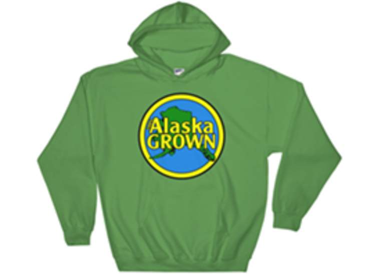 Alaska Grown hoodie small
