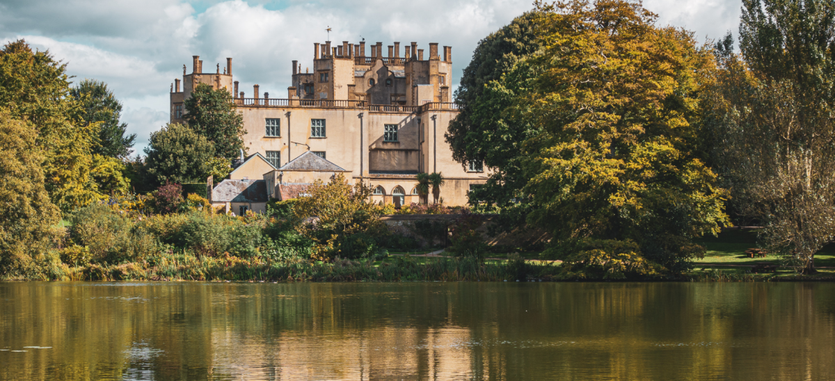 sherborne castle lake view