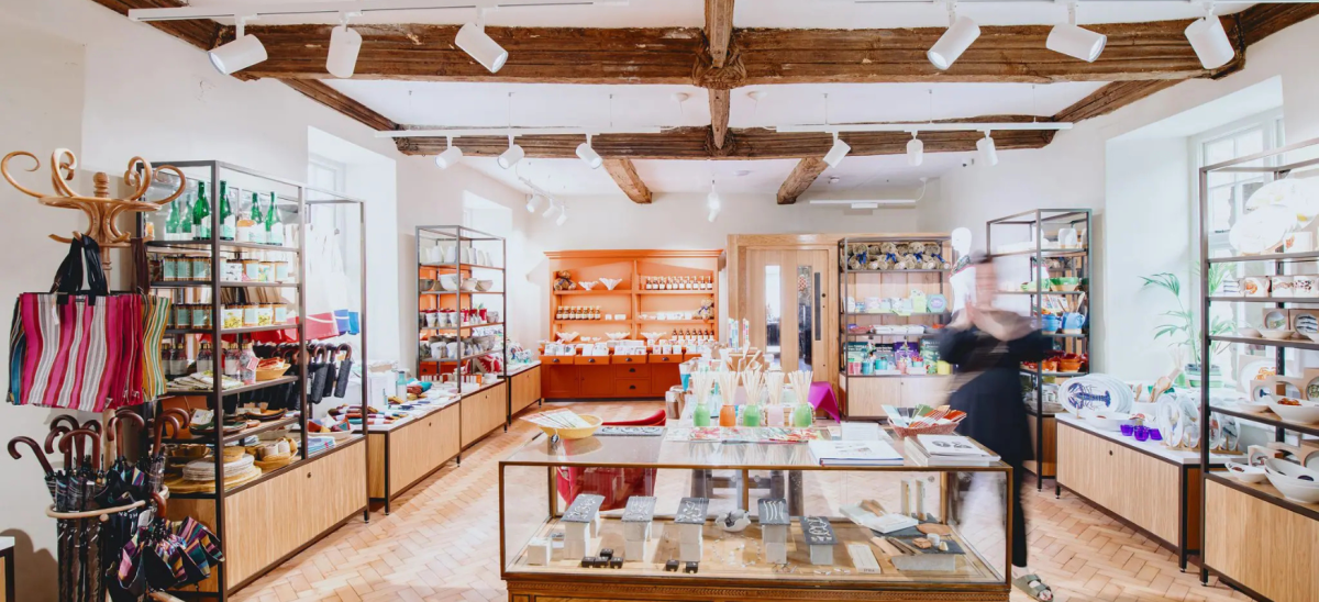 Gift shop at The Sherborne