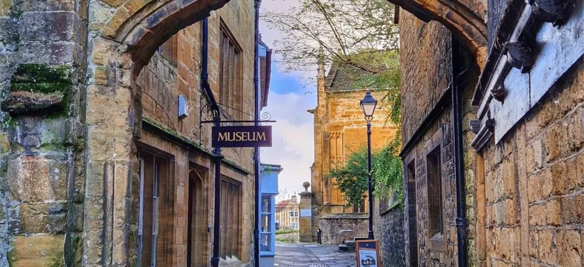 Sherborne Museum sign