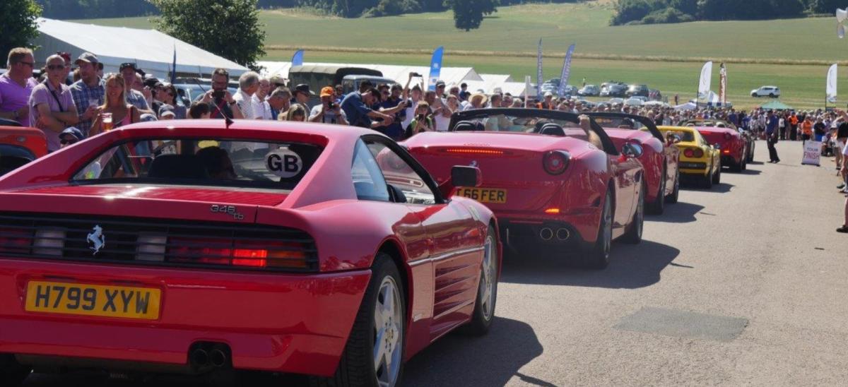 Atkins Ferrie Supercar Show at Sherborne Castle and Gardens