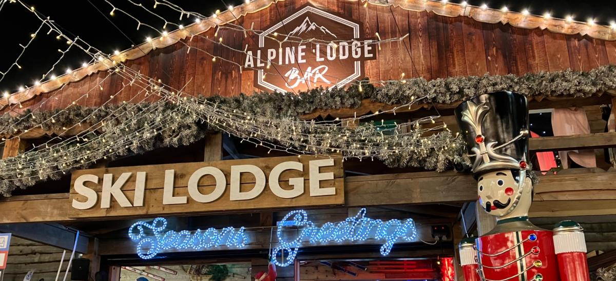 The Alpine Bar at Bournemouth Christmas Tree Wonderland