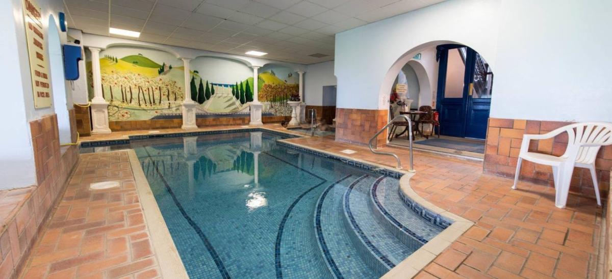 Burlington Spa pool and jacuzzi at the Grand Hotel in Swanage