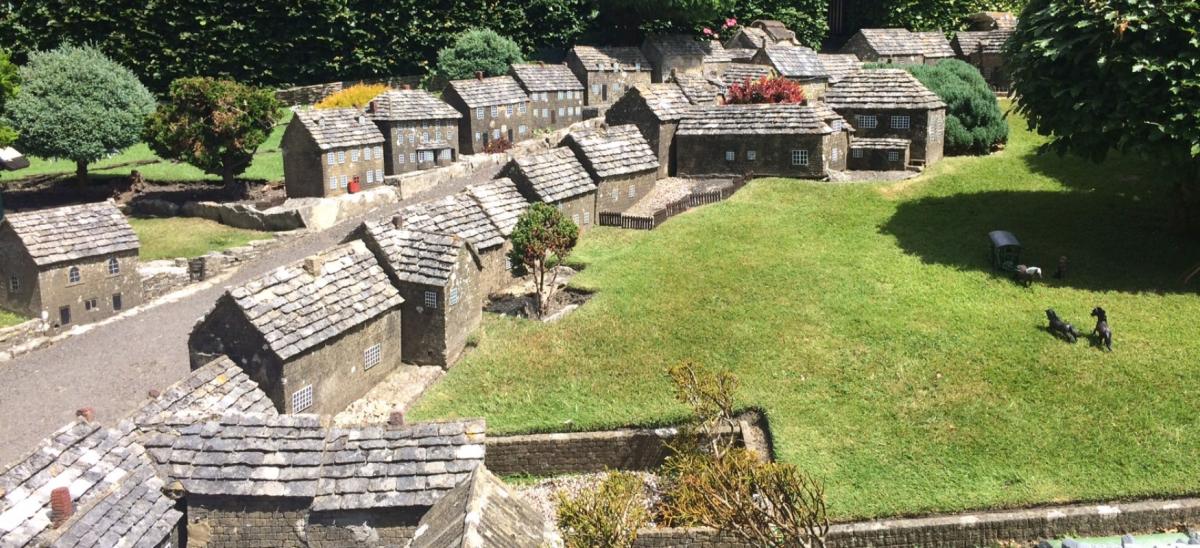 Corfe Castle Model Village in Dorset