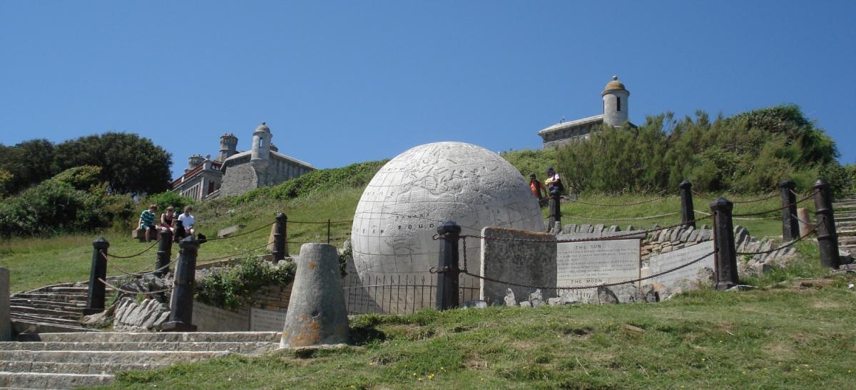 Durlston Country Park and the Great Globe in Swanage, Dorset