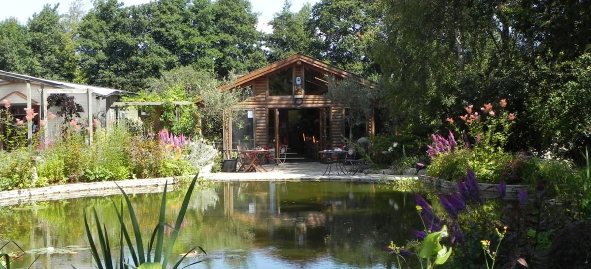The Orchard Cafe at Holme For Gardens near Wareham in Dorset