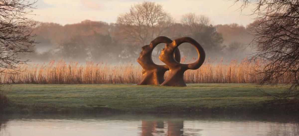 Sculpture By The Lakes in Dorset by Simon Gudgeon