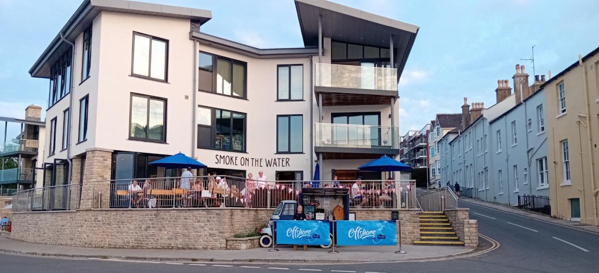 Smoke On The Water restaurant in Swanage, Dorset