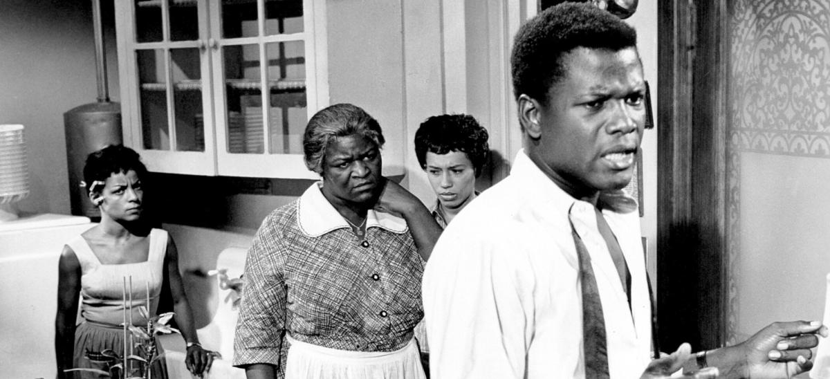 Still photo of the film A Raisin In The Sun starring Sidney Poitier