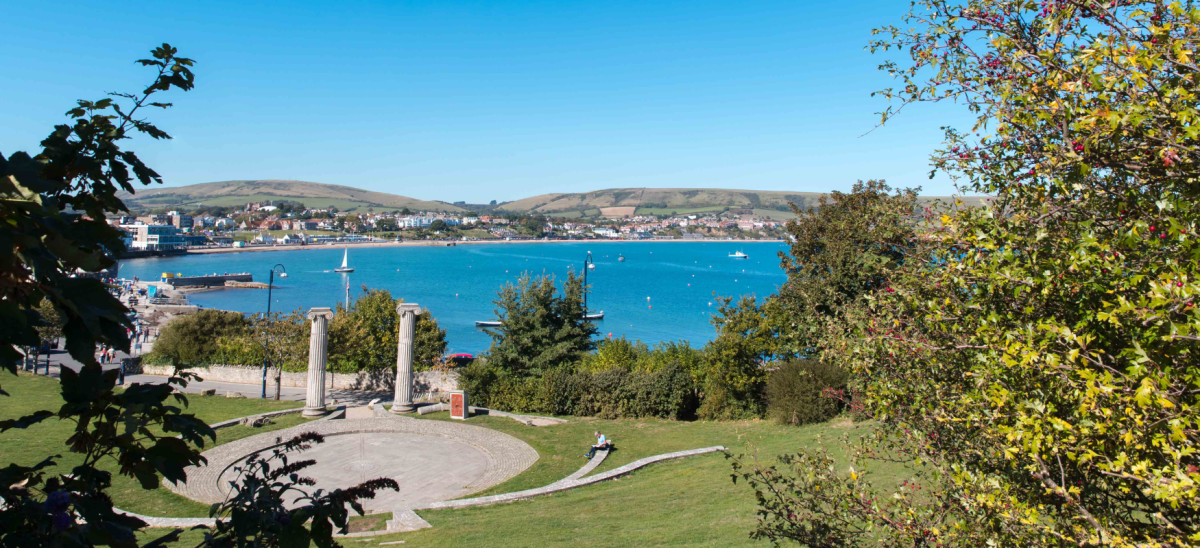 Swanage Prince Albert gardens