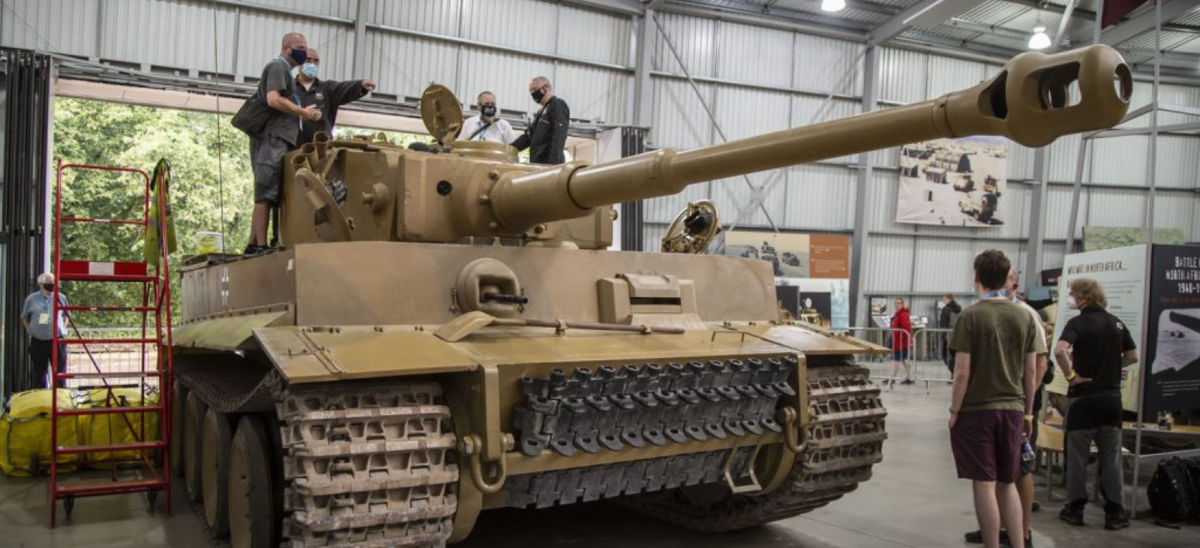 Tiger 131 at the Tank Museum