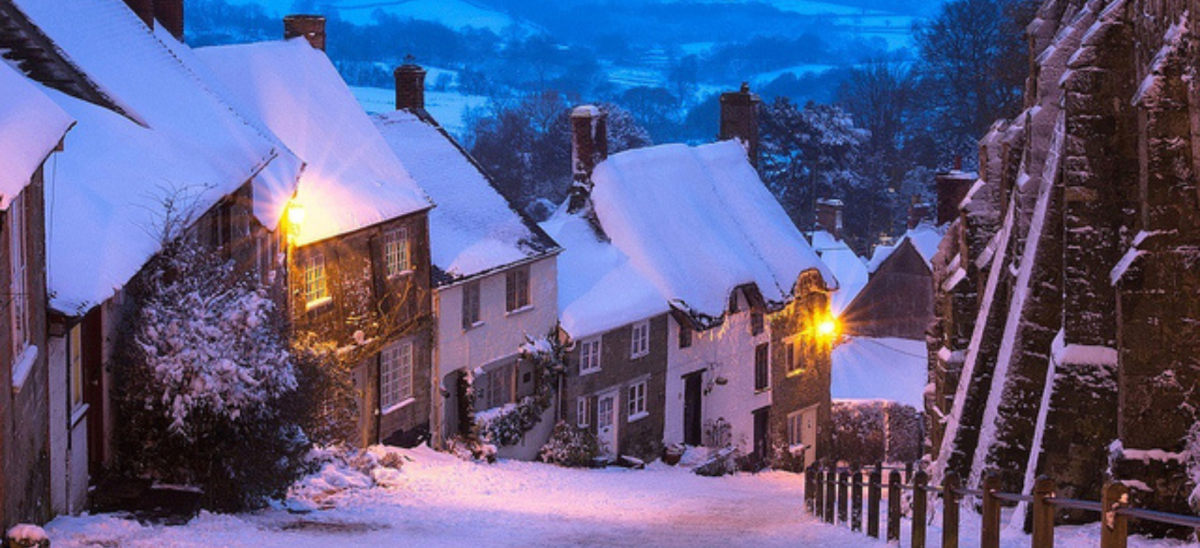Blog - Gold Hill in the snow