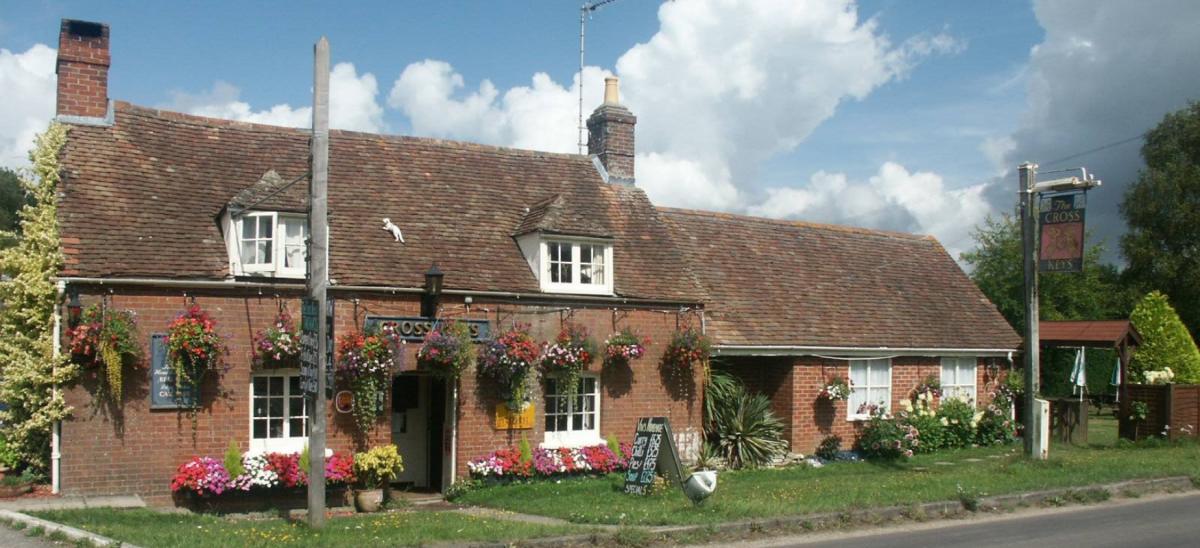 The Cross Keys Inn near Wimborne Minster in Dorset