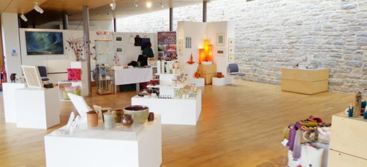 The Fine Foundation Gallery inside Durlston Castle