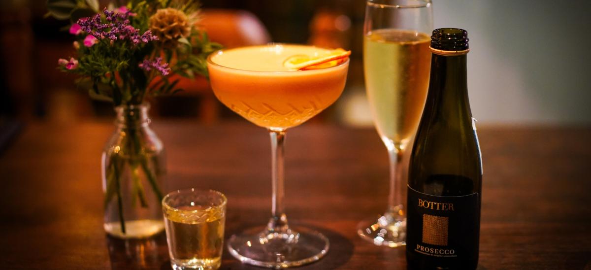 A variety of drinks served at The Narrows Kitchen and Bar in Swanage, Dorset