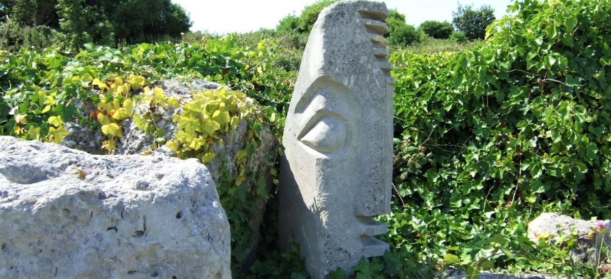 Tout Quarry Sculpture Park on the Isle of Portland in Dorset