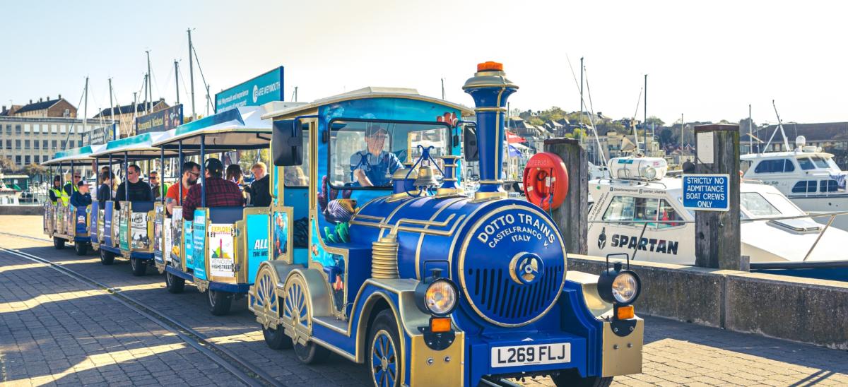 Weymouth Land Train in Dorset