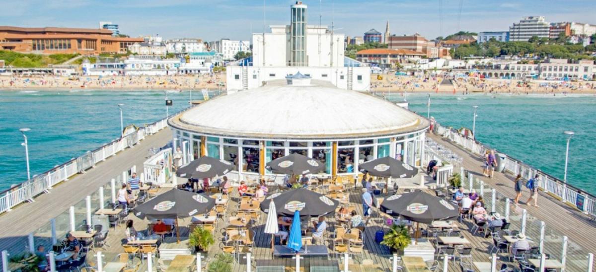 Outside Key West Bar & Grill in Bournemouth, Dorset