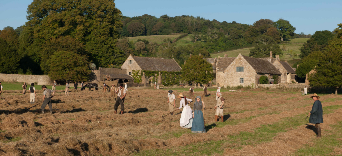 Filming Far From the Madding Crowd, Mapperton Estate in Dorset