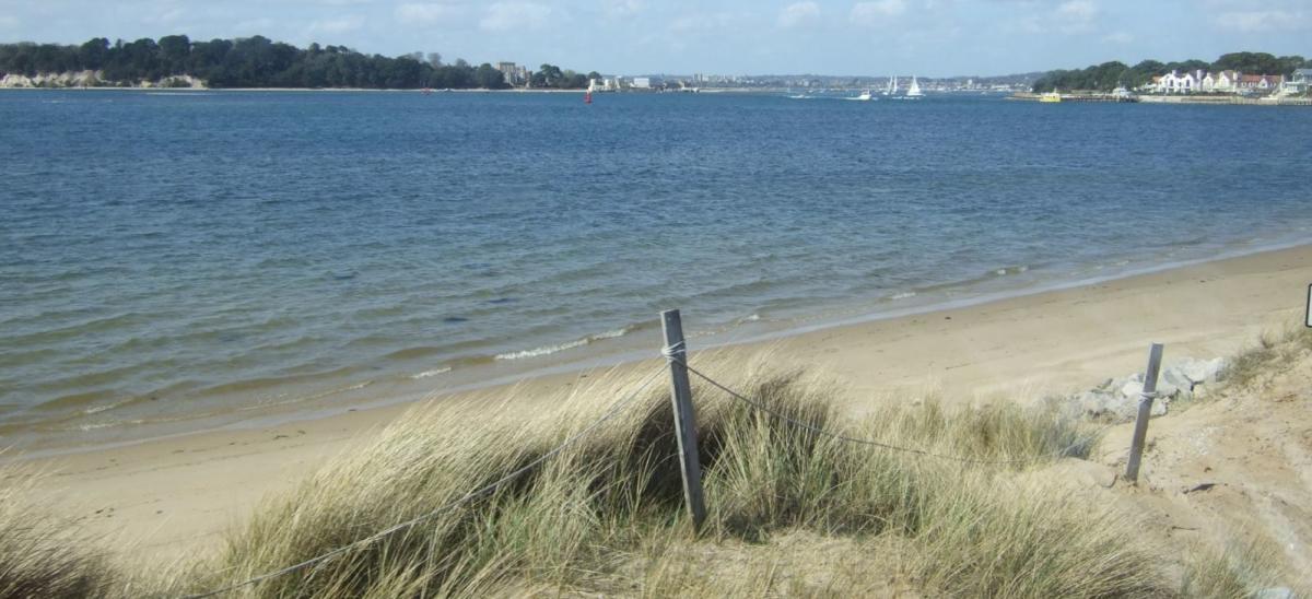 Brands Bay in Poole Harbour, Dorset