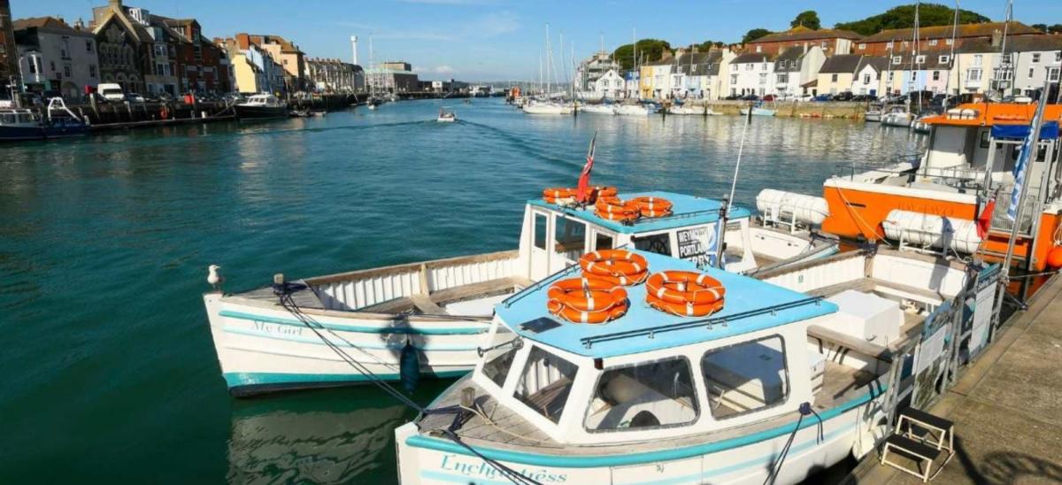 Fishing boats in Weymouth Harbour, Dorset