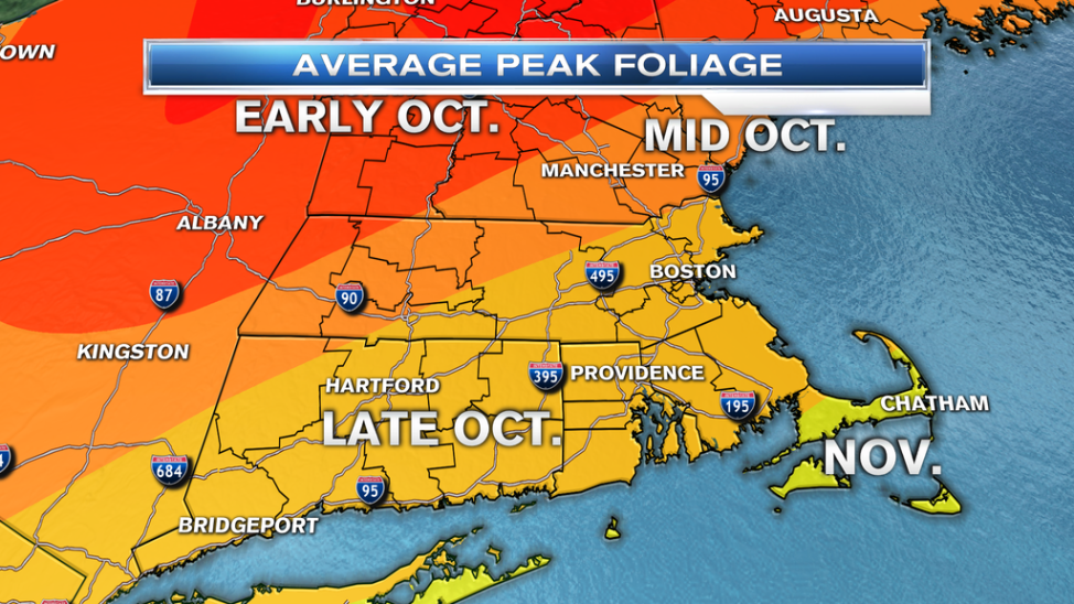 Fall Foliage map