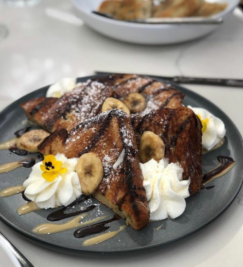 Benchmark  Dulce De Leche French Toast