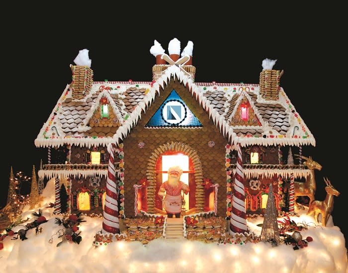 Gingerbread House at Bay Area Houston