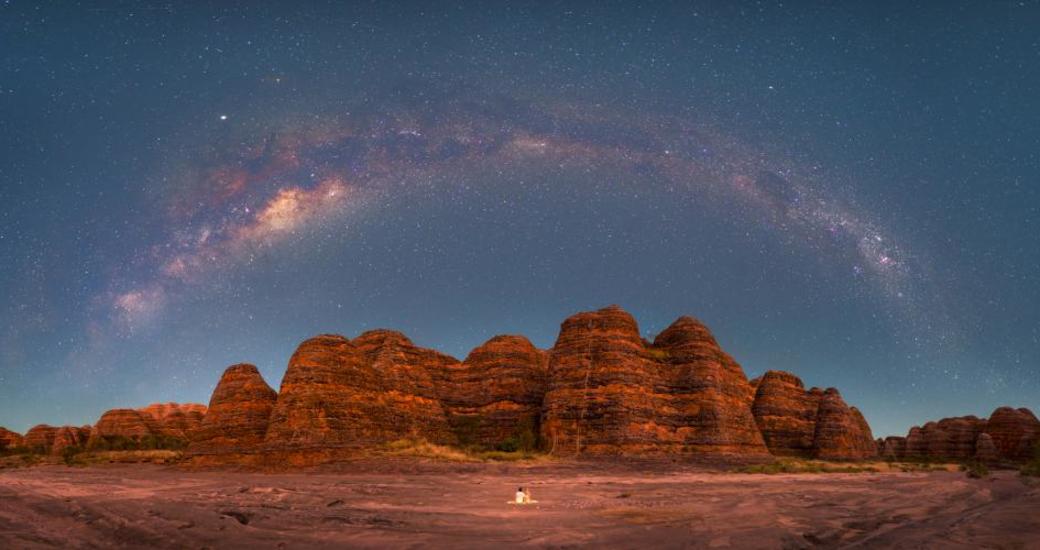 The Milky Way over the Bungle Bungle Range