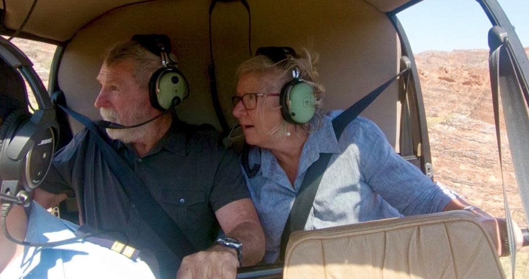 Scenic flight over the Bungle Bungle