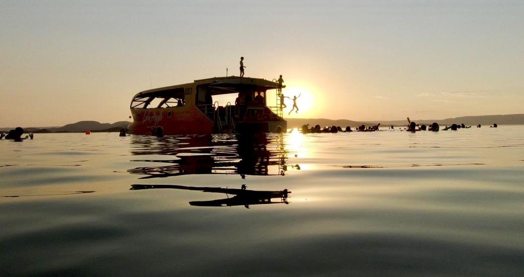 Sunset Cruise on Lake Argyle