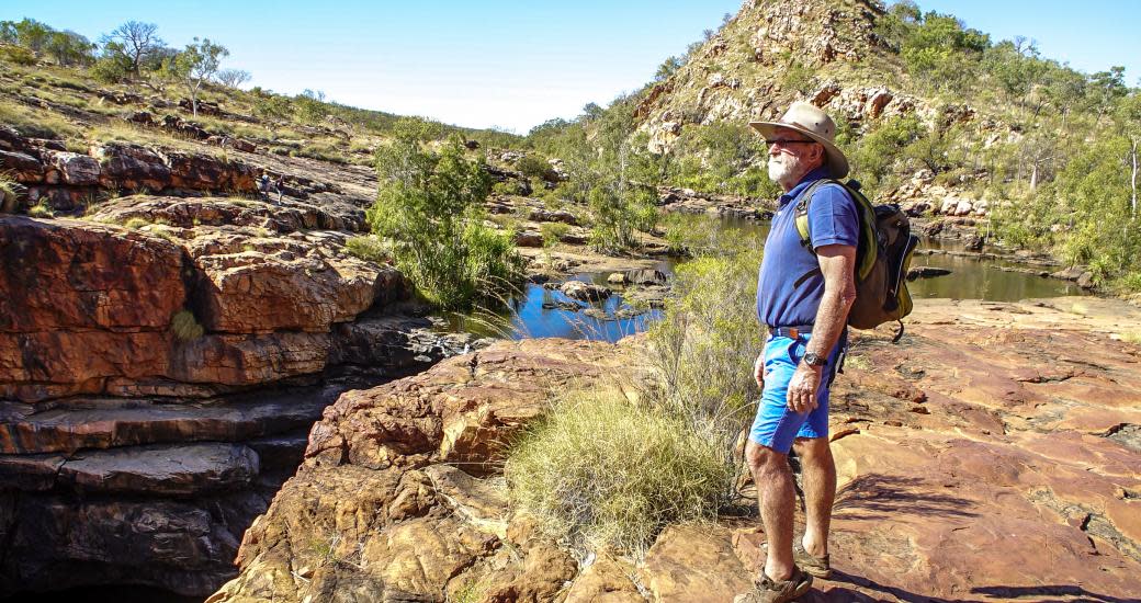 View of Bell Gorge on the Gibb River Road in the Kimberley.