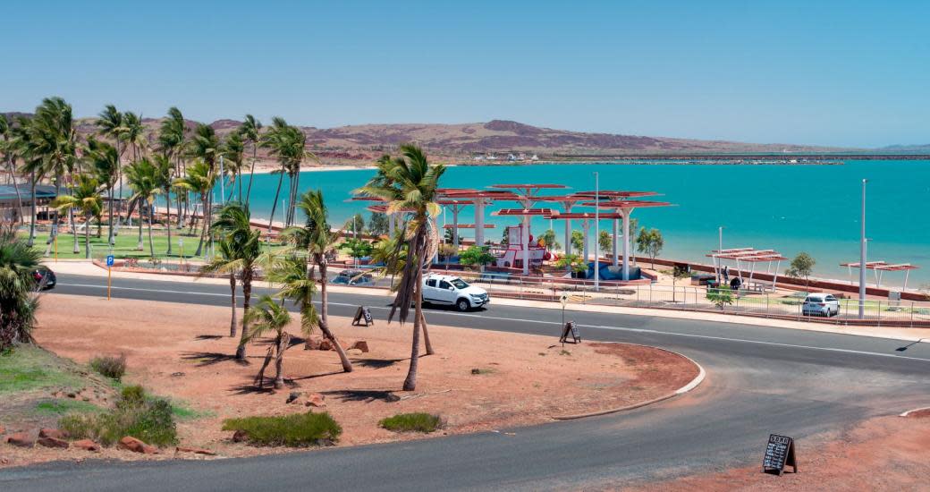 View of Dampier Foreshore, the Pilbara