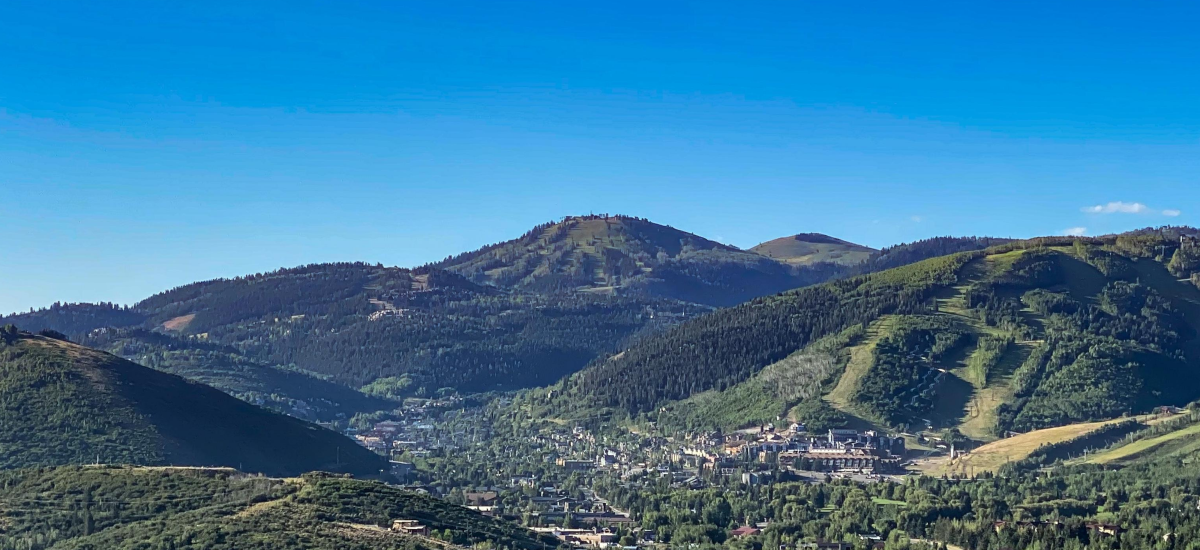 Scenic View of Old Town from Quarry Hill Trail