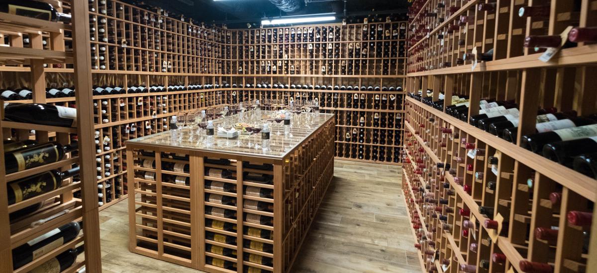 Wine Cellar at Stein Eriksen Lodge