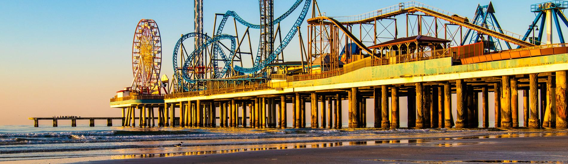 Texas Galveston Beach