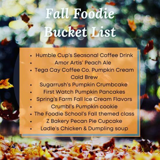 Tastefully True Fall Bucket List