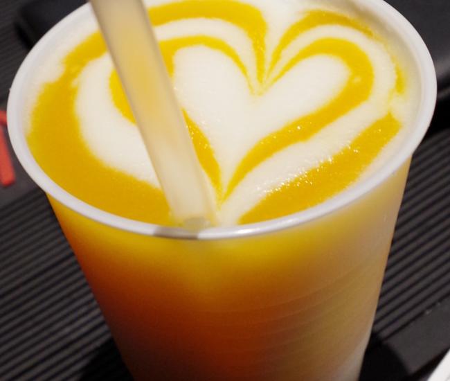 Mango Swirled Pina Colada