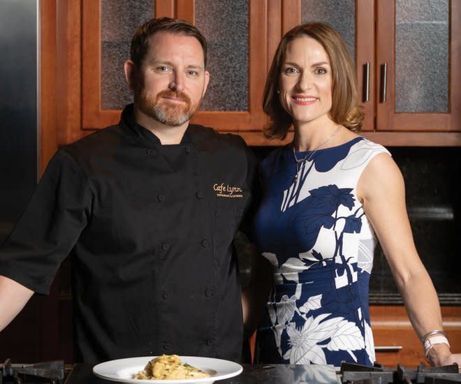 Chef Joey Najolia & Wife Brandi, Cafe Lynn