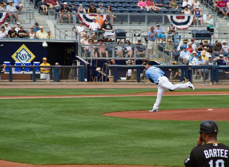 tampa bay rays spring training jersey