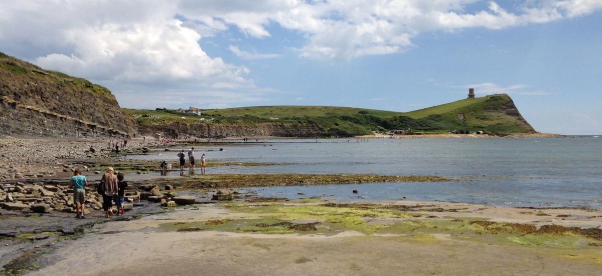 Photo of Kimmeridge Bay and Clavell Tower